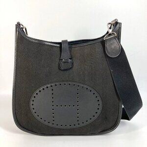 HERMES Punching logo Evelyn 2 PM Evelyne Bag Crossbody Pochette Shoulder Bag